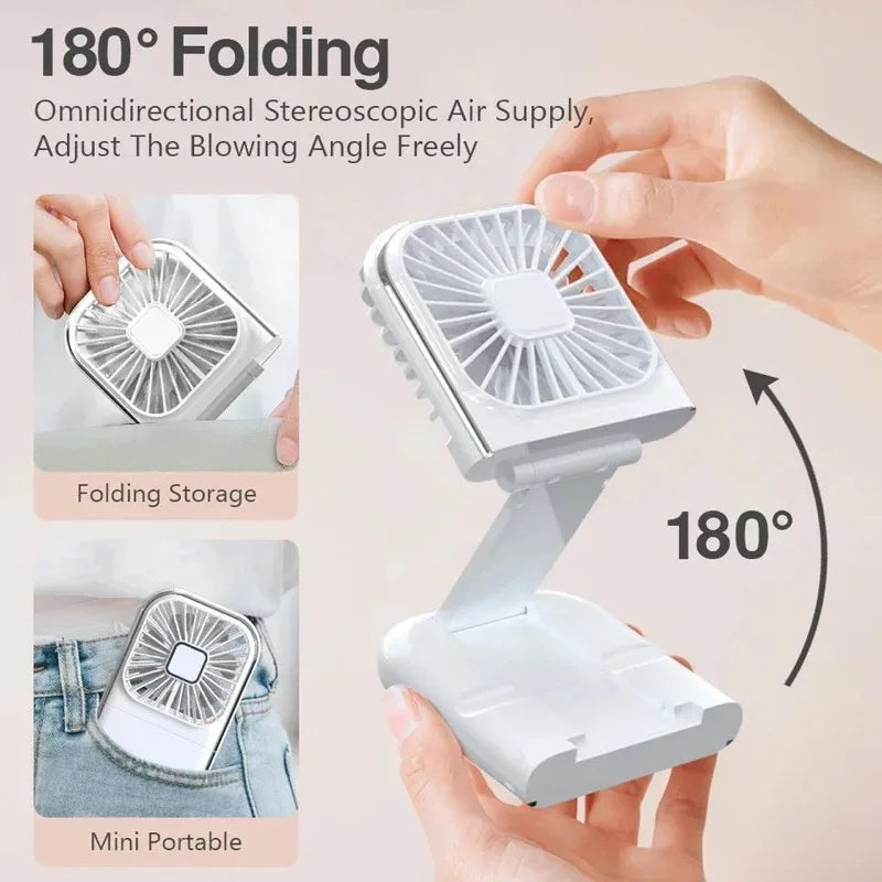 MINI VENTILADOR PLEGABLE - POWER BANK