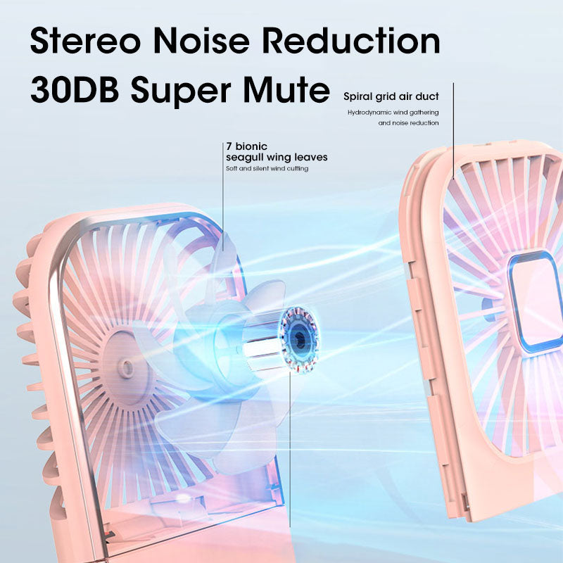 MINI VENTILADOR PLEGABLE - POWER BANK