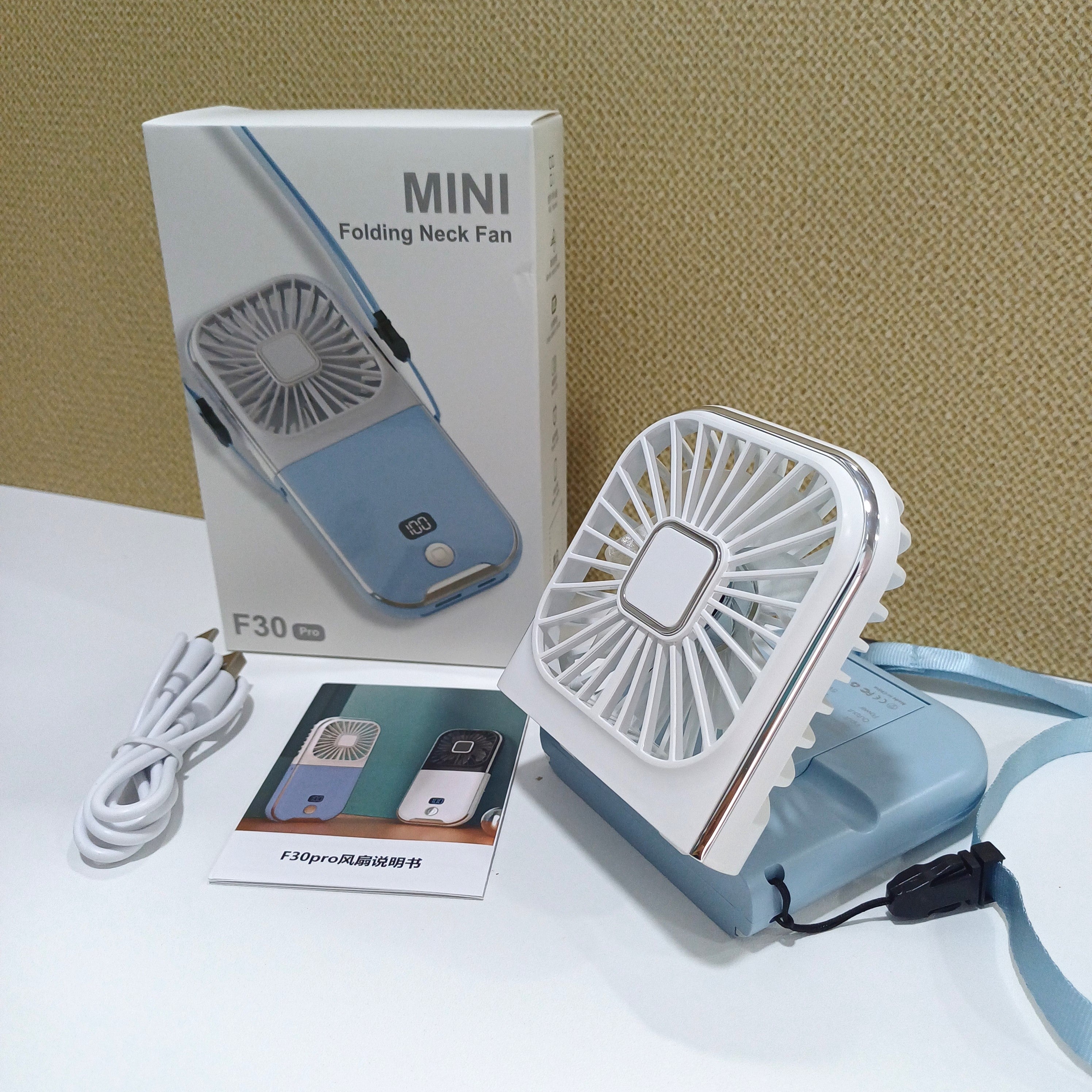 MINI VENTILADOR PLEGABLE - POWER BANK