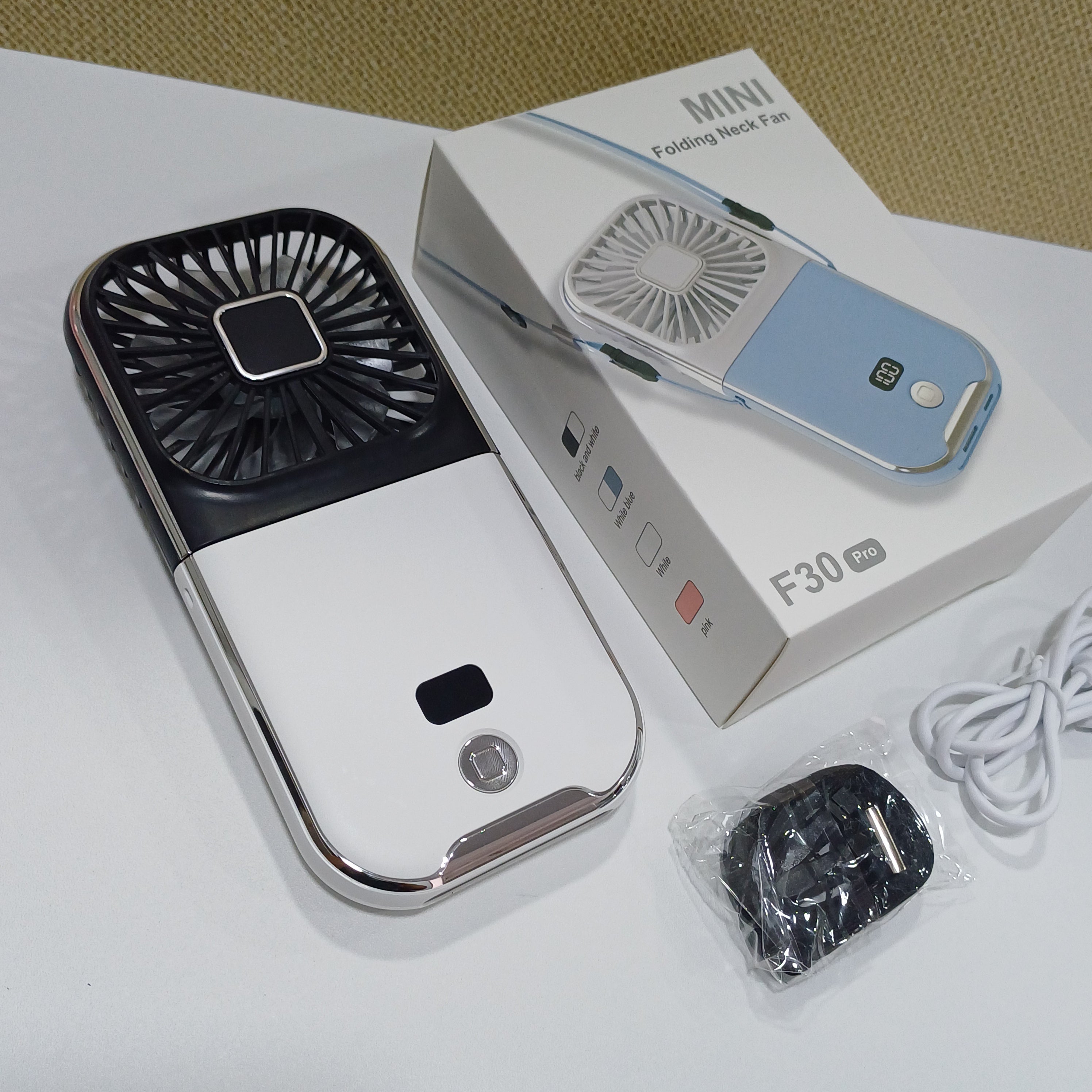 MINI VENTILADOR PLEGABLE - POWER BANK