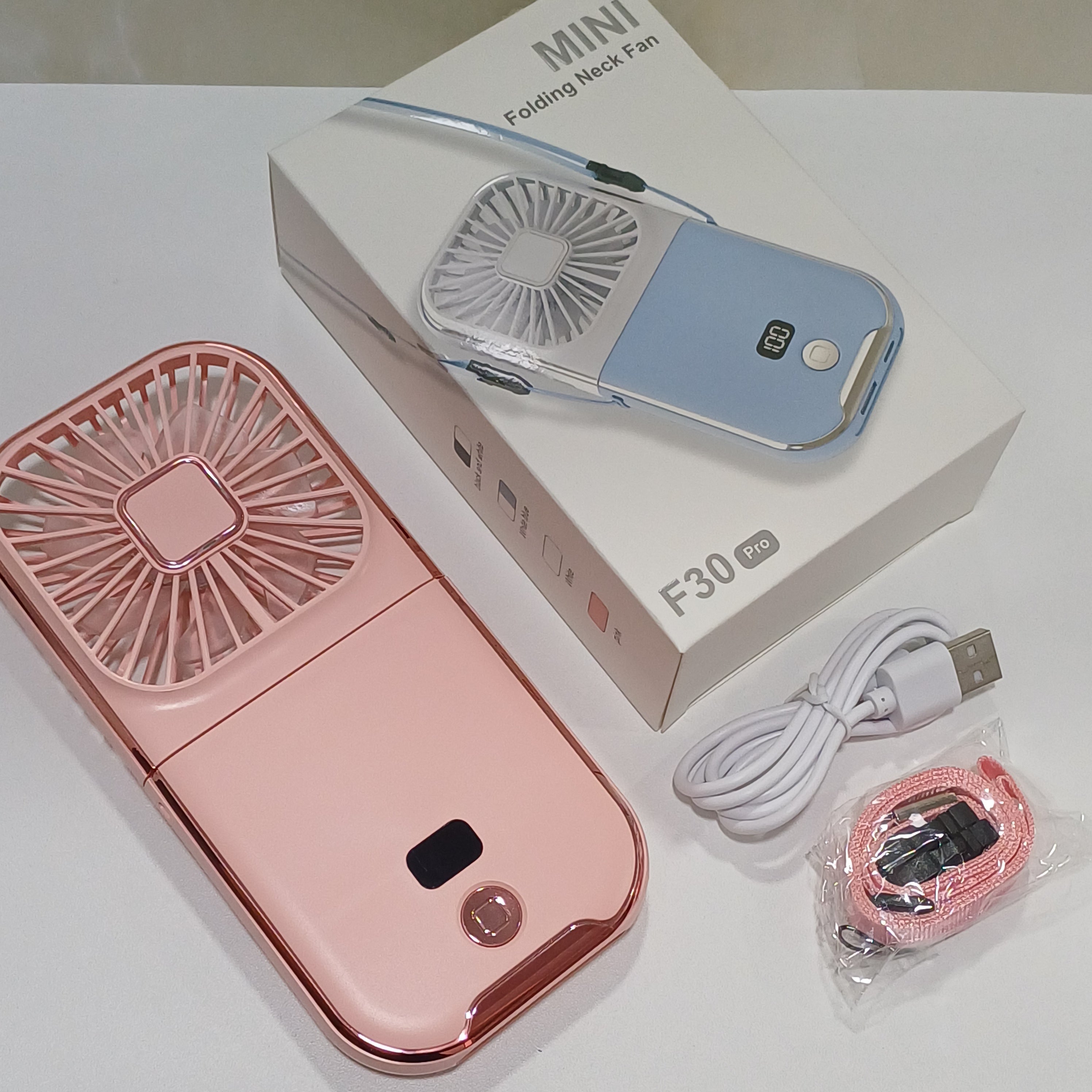 MINI VENTILADOR PLEGABLE - POWER BANK