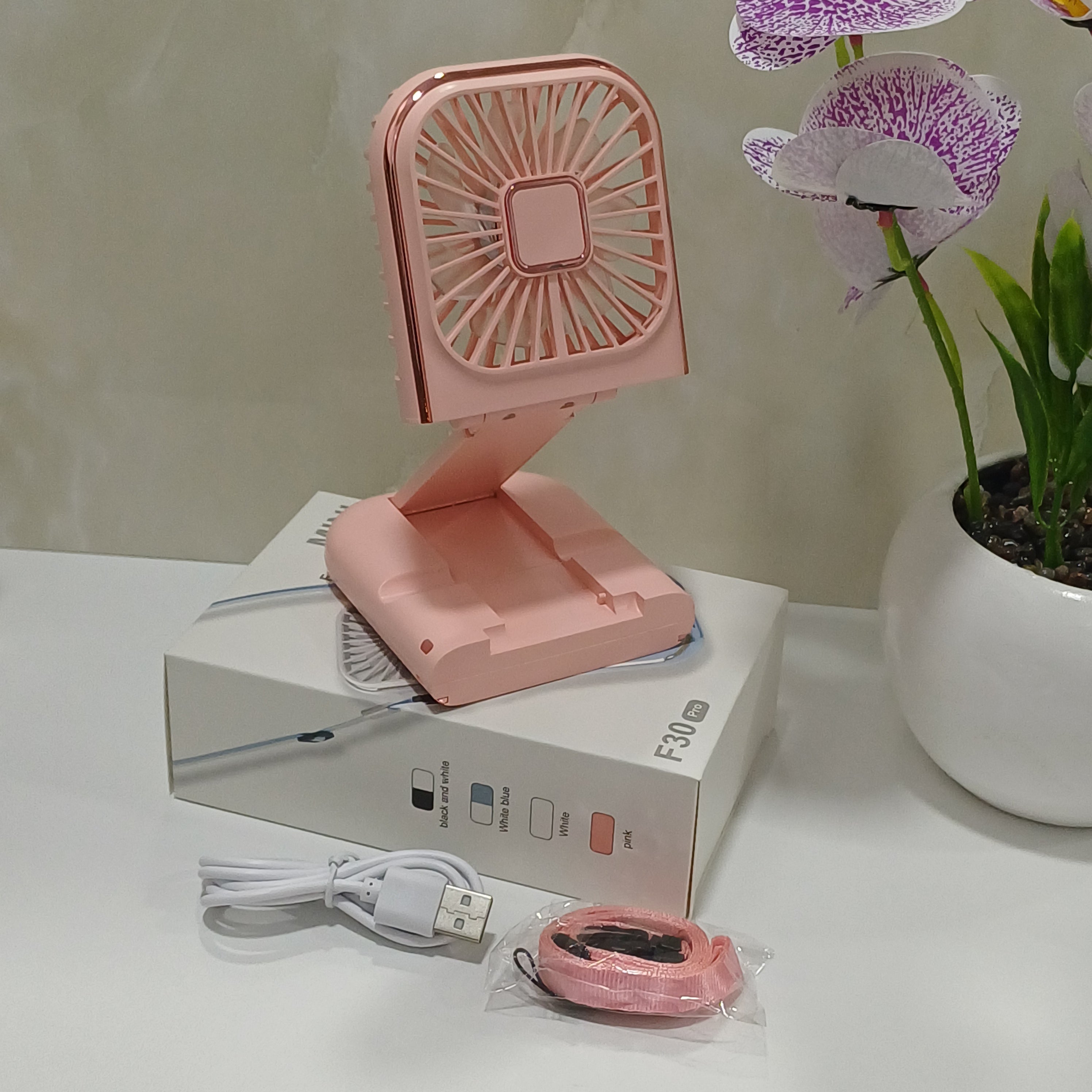 MINI VENTILADOR PLEGABLE - POWER BANK