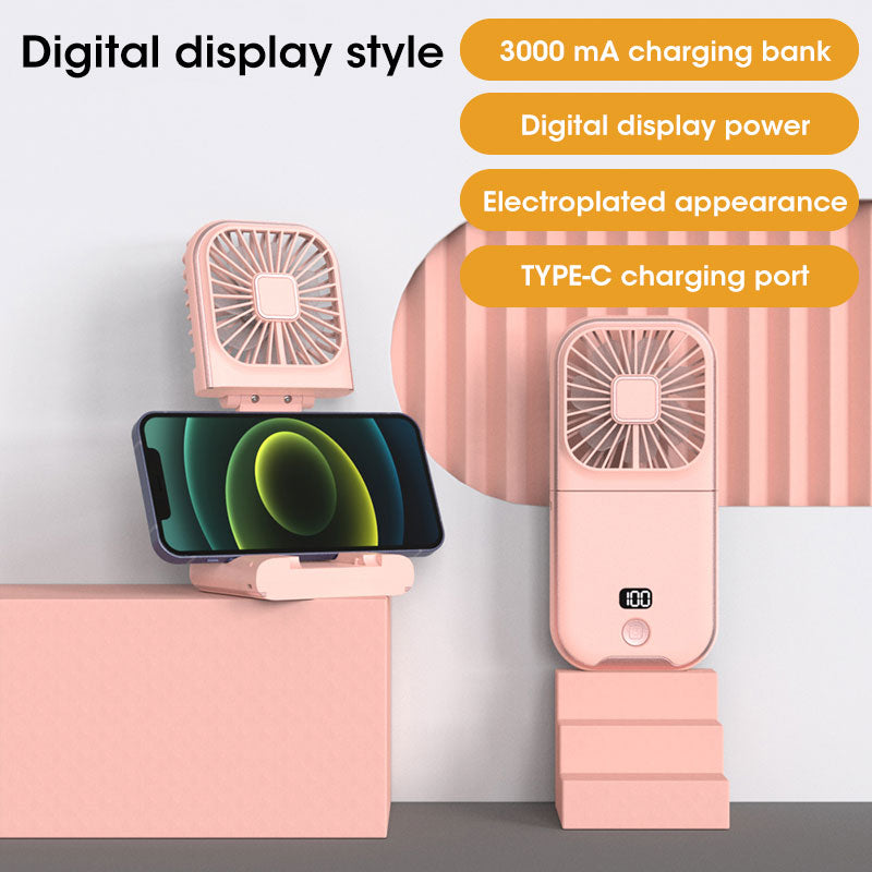 MINI VENTILADOR PLEGABLE - POWER BANK
