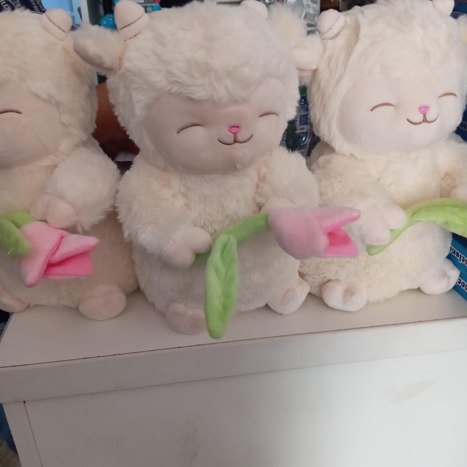 Oveja Peluche con Flor – Regalo Especial San Valentín